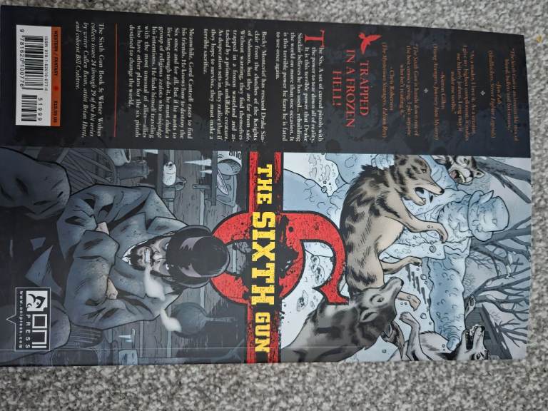 Graphic Novel - The Sixth Gun - Vols 1-5 and 7-8 