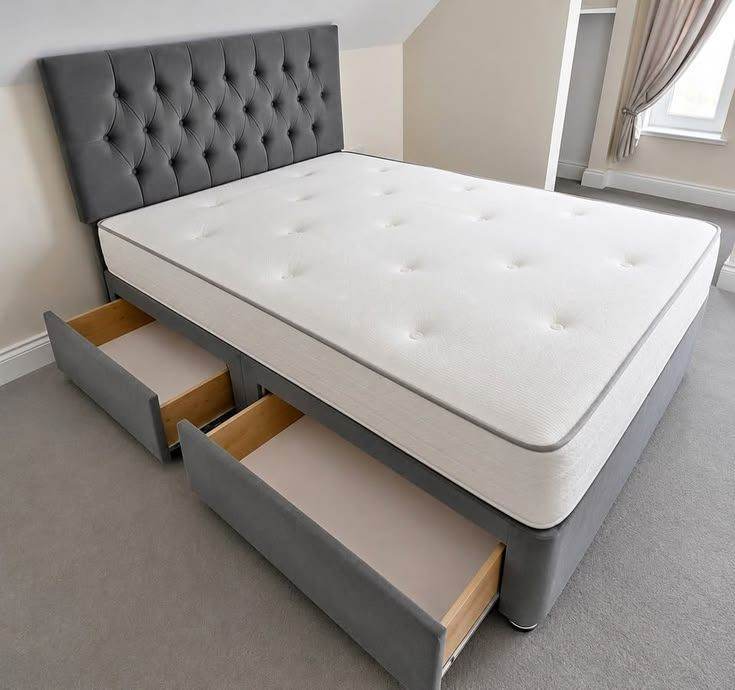 NEW Double & King Size Divan Bed Wi Mattress BrandNew Same Day Delivery OrderNow Cash On Delivery🚛