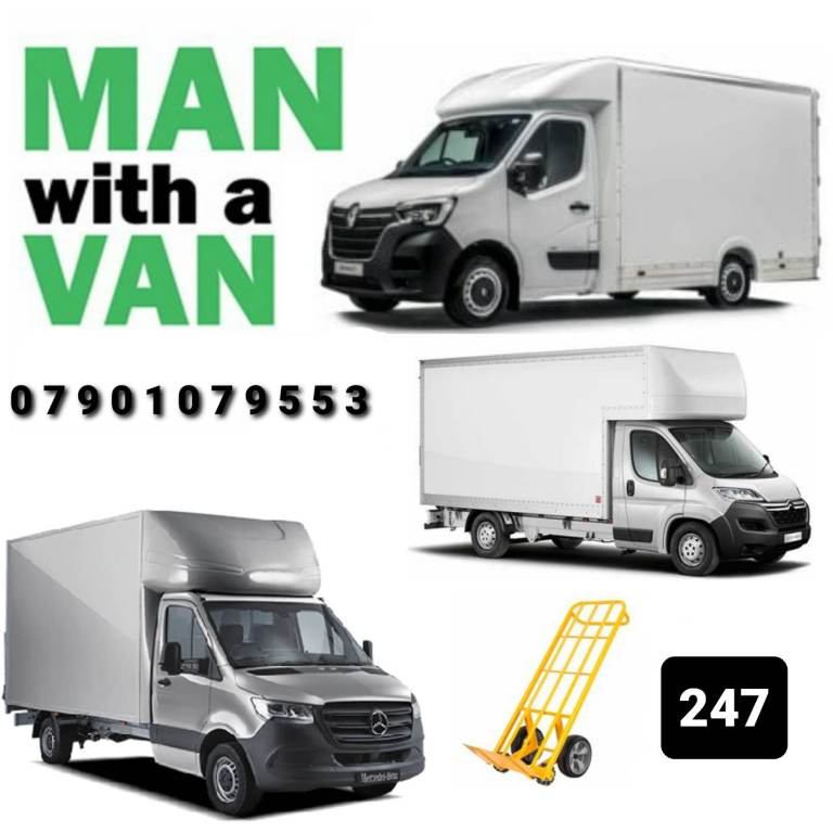 Man and Van 247 Removals  House/ Flat  Movers  Best Rates,  Furniture  Disposals Clearance