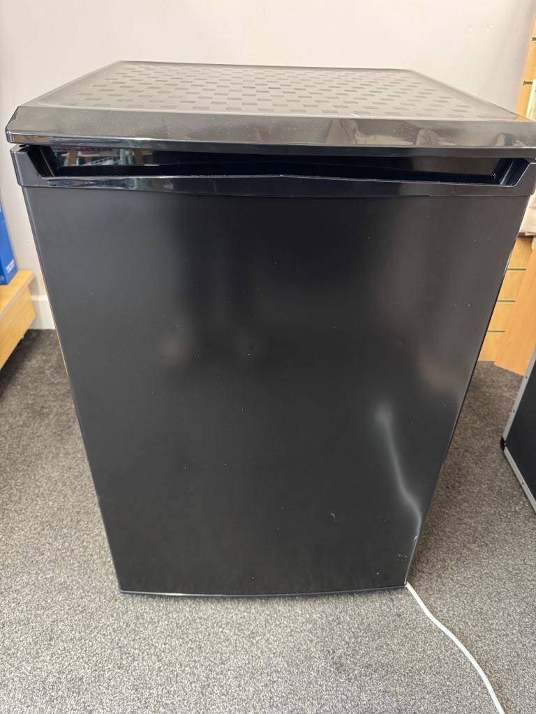 Black Freestanding Freezer - Good Working Condition