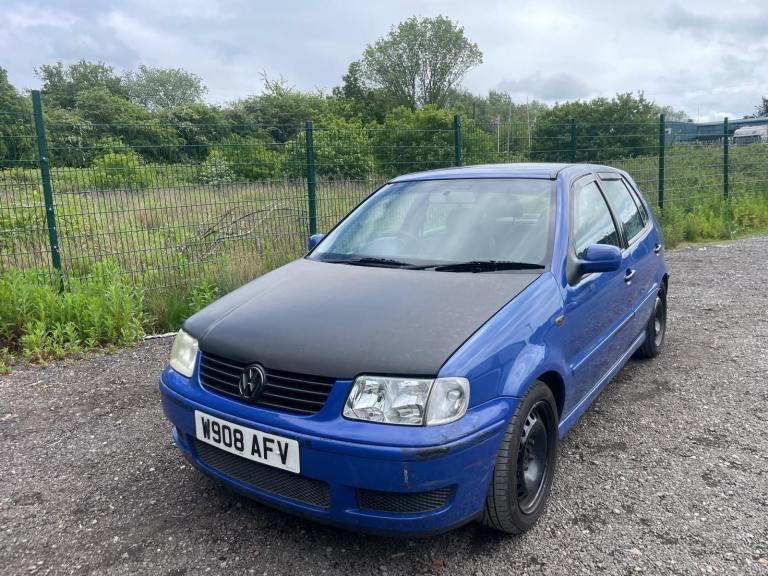 VW POLO 1.4 E 2000 REG BLUE 5 DOOR GENUINE 86145 MOT JANUARY 6TH 2027 MODIFIED LOW INSURANCE 38+MPG