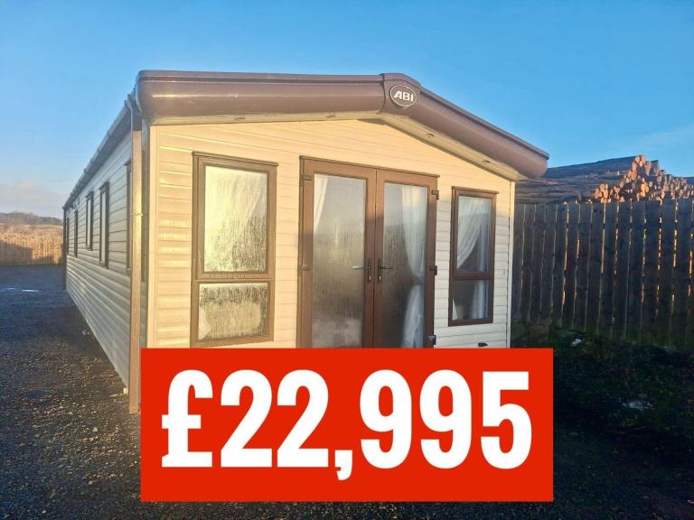 OFF SITE static caravan Scotland double glazed & heated ABI Ambleside 2 bed