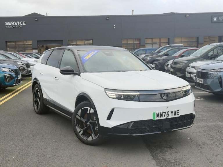 2025 Vauxhall Grandland 73kwh Ultimate Suv 5dr Electric Auto (213 Ps) HATCHBACK Electric Automatic