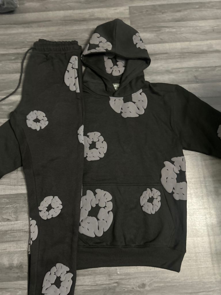 Denim tear tracksuit small