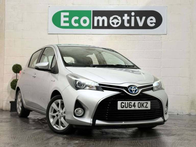 2014 Toyota Yaris 1.5 VVT-h Excel E-CVT Euro 6 5dr (15in Alloy) Hatchback Hybrid Automatic