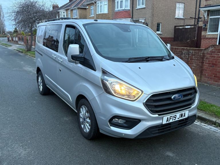 2019 FORD TRANSIT CUSTOM CREW VAN 320 170BHP AUTOMATIC 92K FSH NO VAT