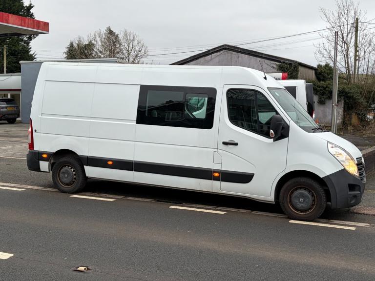 2016 Vauxhall MOVANO L3 H2 23 CDTI CREW VAN/CAMPER-9 SEATER WINDOW VAN Diesel Manual
