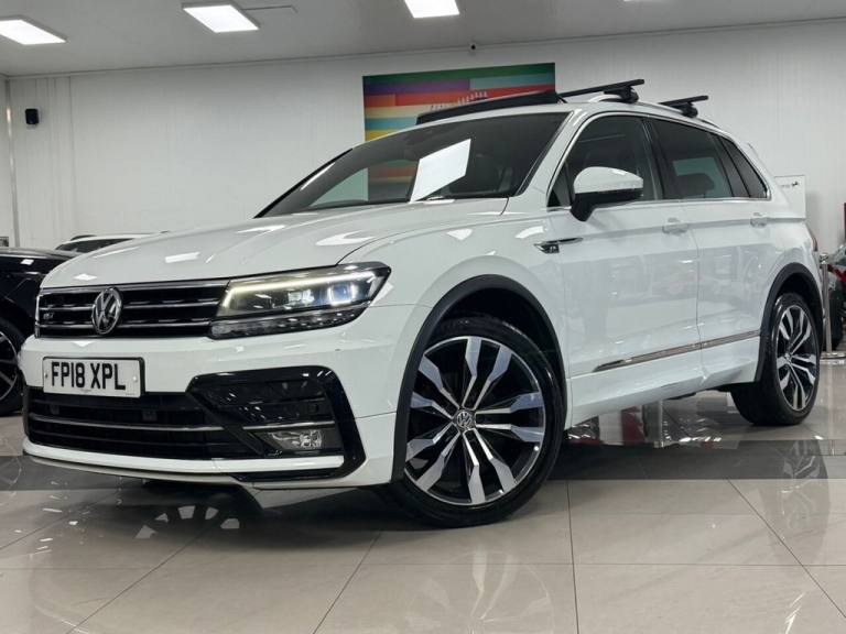 2018 18 VOLKSWAGEN TIGUAN 2.0 TDI R-LINE SUV 5DR DIESEL MANUAL 4MOTION EURO 6 (S