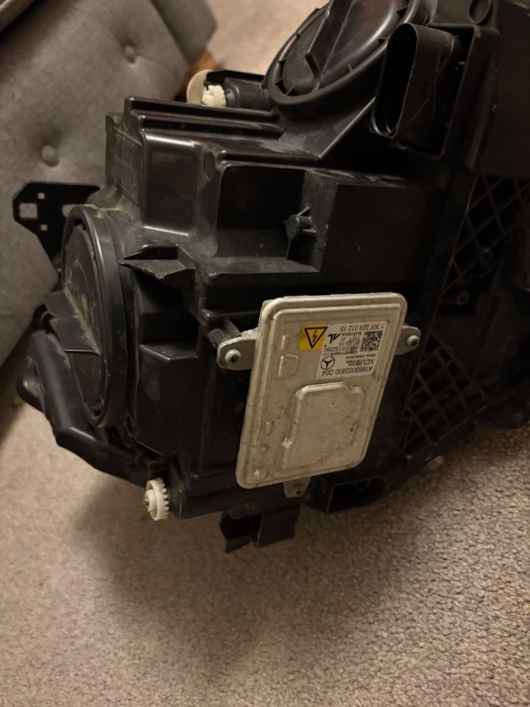 Mercedes xenon headlights 