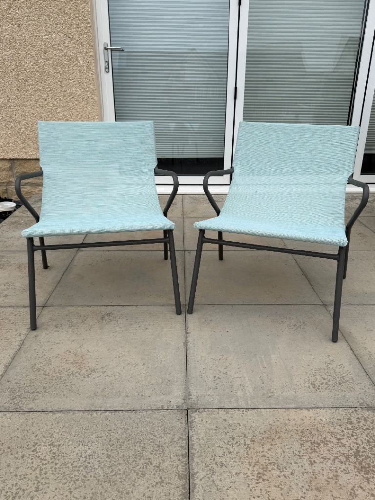 Lafuma Garden Chairs x 2 – Brand new Condition