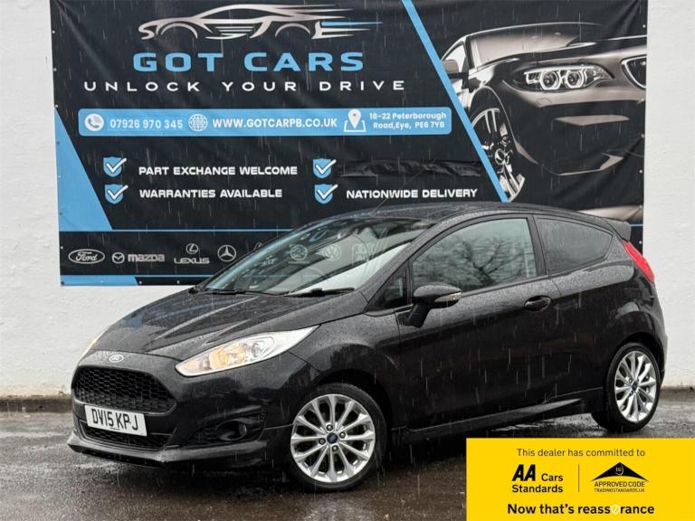 2015 Ford Fiesta 1.0 EcoBoost 125 Zetec S 3dr HATCHBACK PETROL Manual