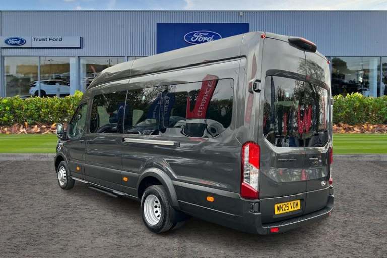 2025 Ford Transit 460 Limited AUTO L4 H3 ELWB High Roof 17 Seat Minibus RWD 2.0 EcoBlue 165ps Min...