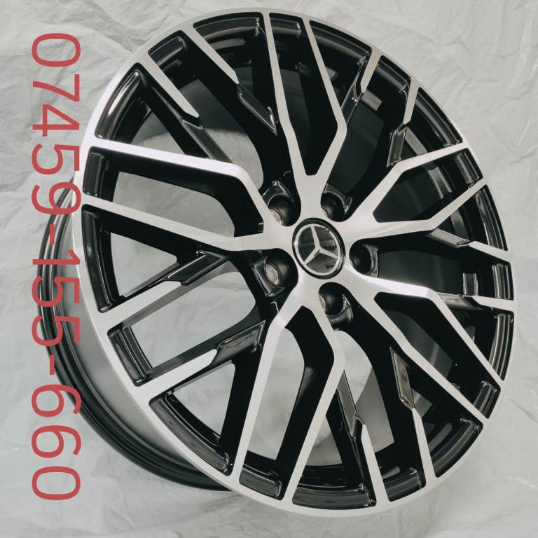 4X NEW ALLOY WHEELS (19" INCH ALLOYS) MERCEDES A B C E V CLASS CLA VITO GLA SLK SLC AMG C63 
