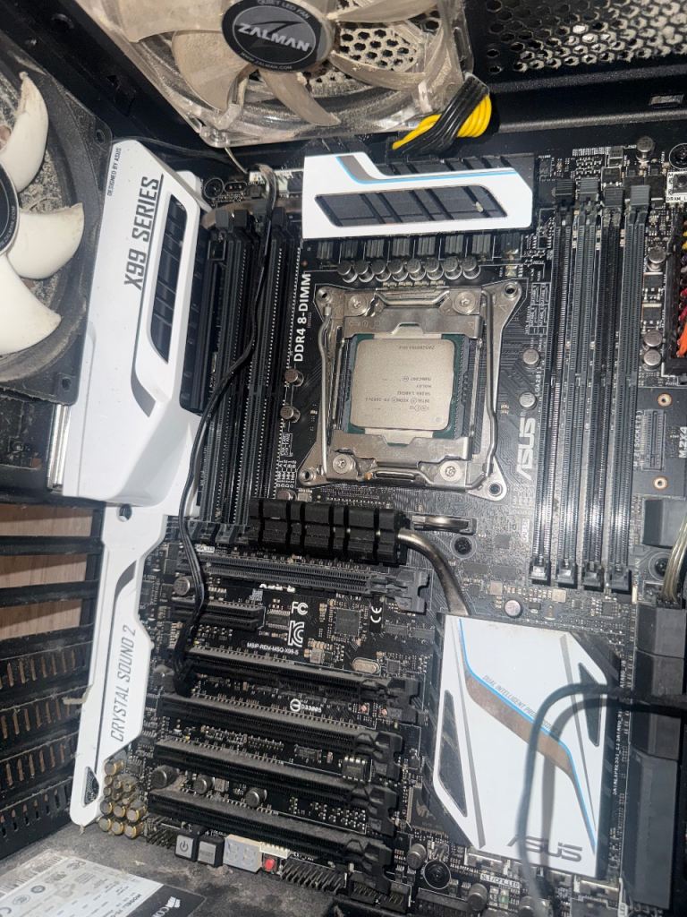 ASUS X99-S Motherboard + Intel Xeon E5-2603 v3 + Corsair CS750M PSU Bundle
