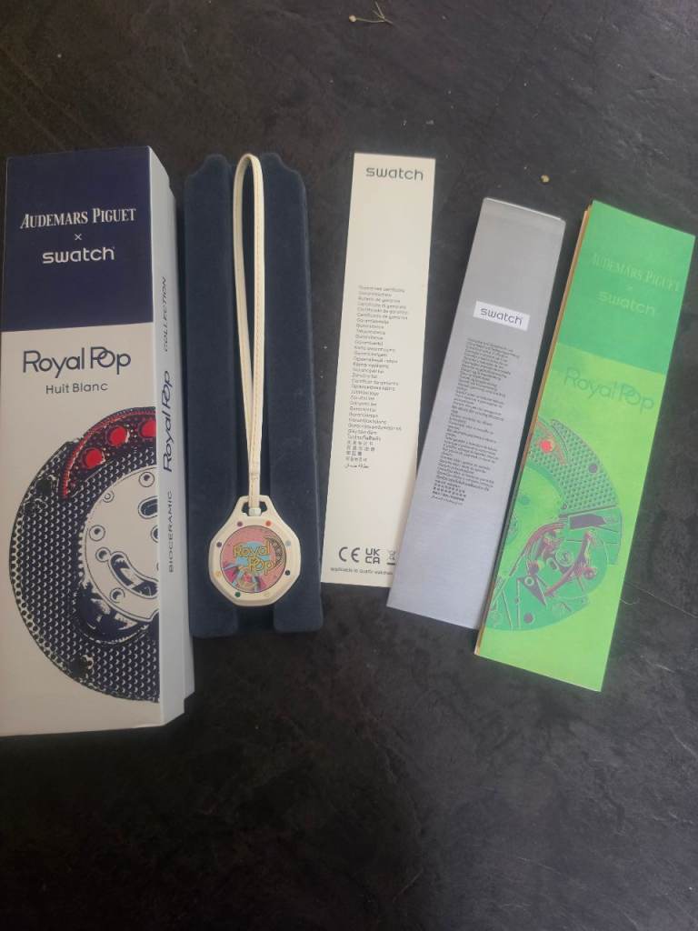 Swatch Royal Pop Pocket Watch – Brand New with Box