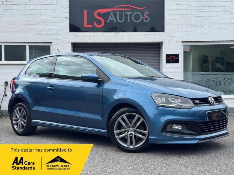 2016 Volkswagen Polo 1.0 TSI BlueMotion Tech R-Line Hatchback 3dr Petrol Manual Euro 6 (s/s) (11 ...