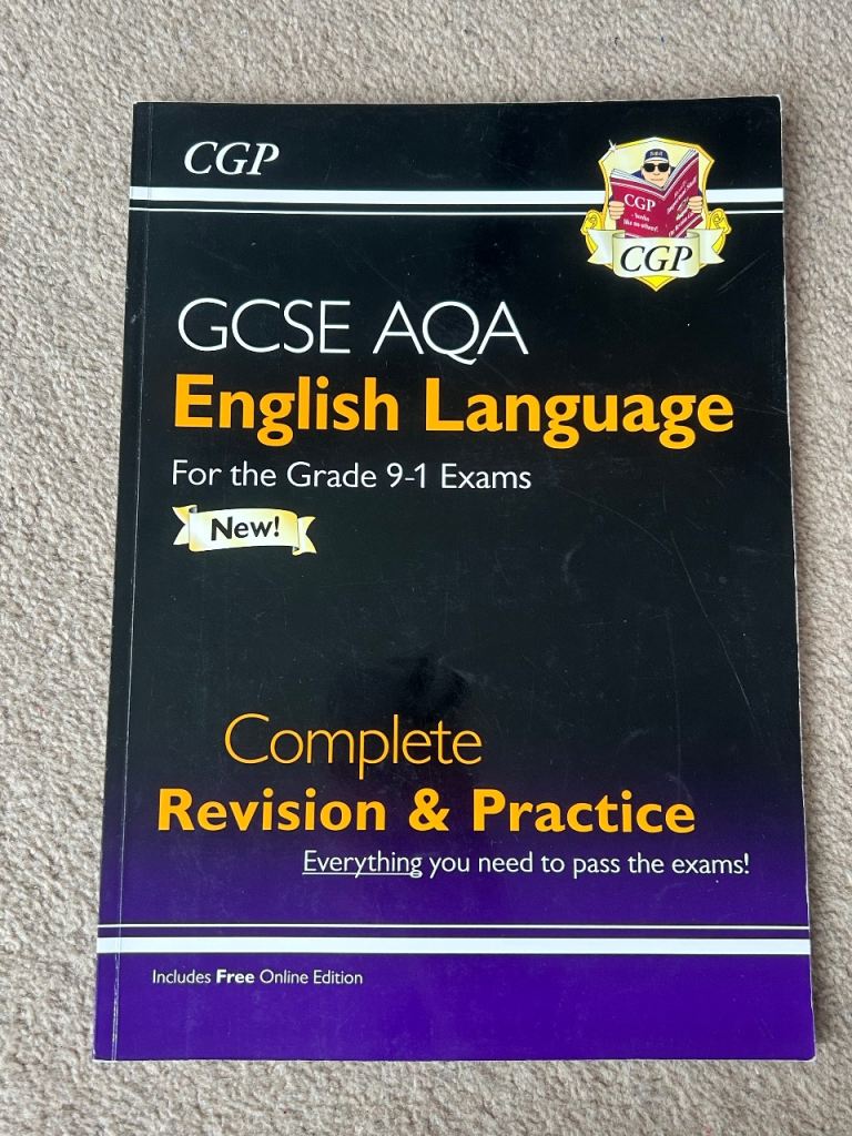 CGP GCSE AQA English Language Revision & Practice Book - New