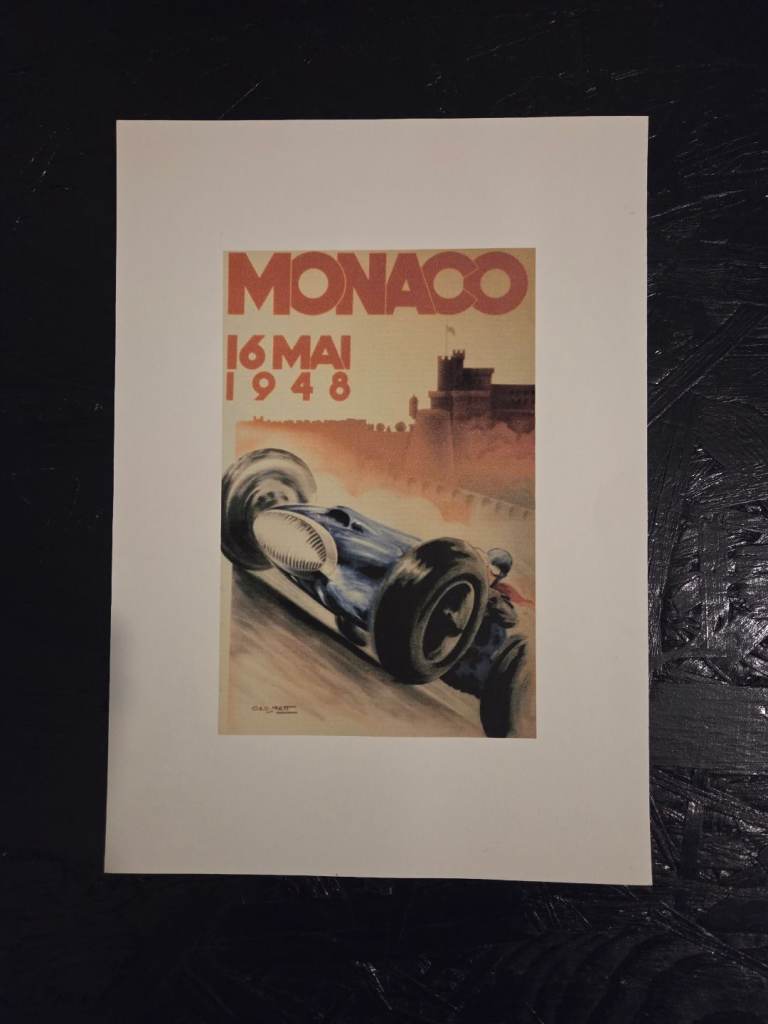 Art deco Monaco grand prix prints | in Glasgow | Gumtree