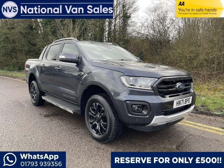 2021 Ford Ranger 2.0 EcoBlue Wildtrak Auto 4WD Euro 6 (s/s) 4dr PICK UP Diesel Automatic