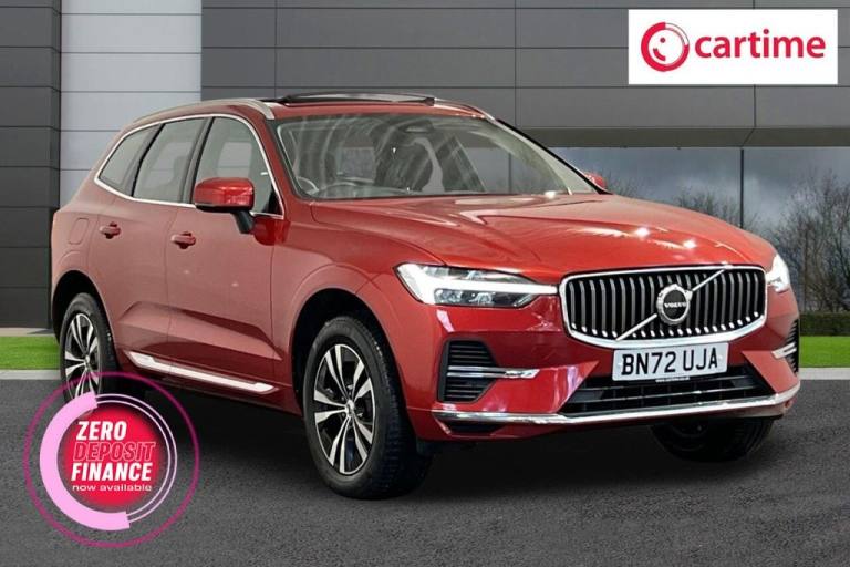2022 72 VOLVO XC60 2.0H T6 RECHARGE 18.8KWH CORE SUV 5DR PETROL PLUG-IN HYBRID A