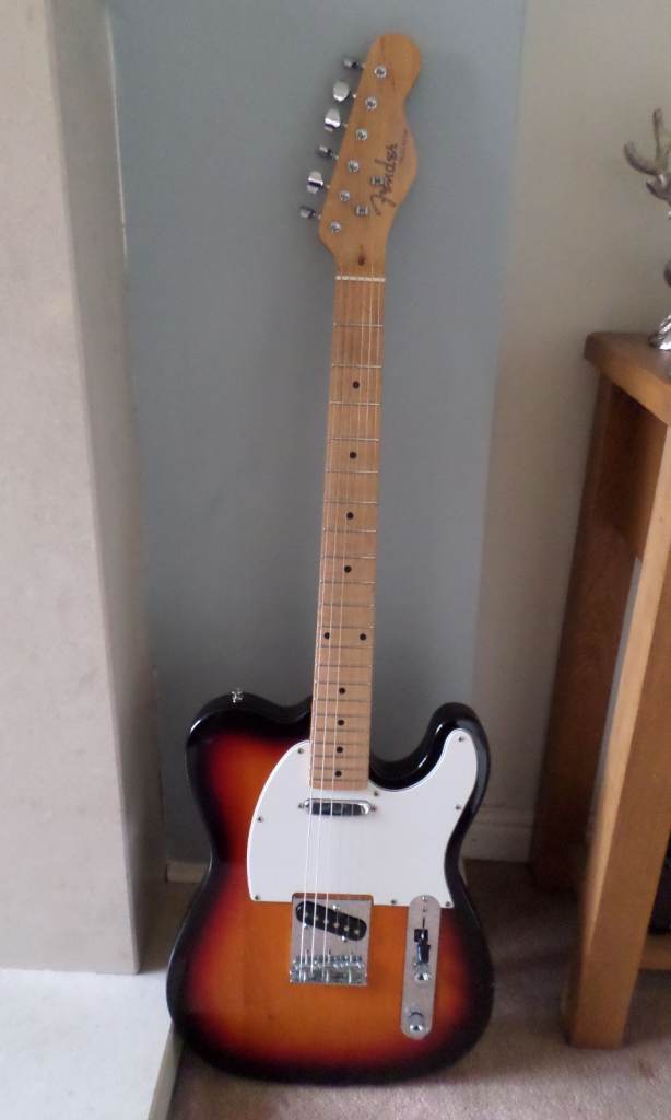 Fender Telecaster Replica Electric Guitar Sunburst Tele