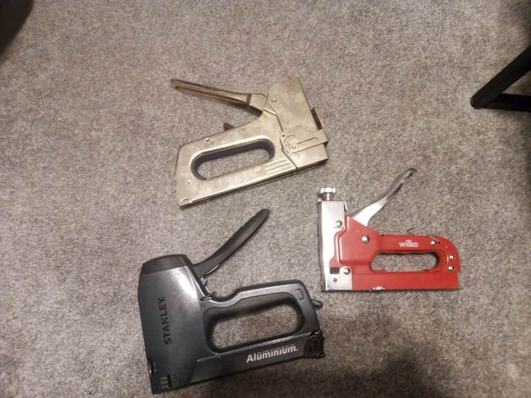 3 Staple Guns for sale 