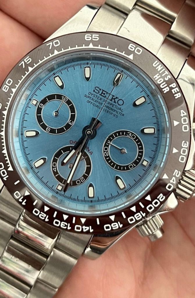 Seiko solar mod daytona