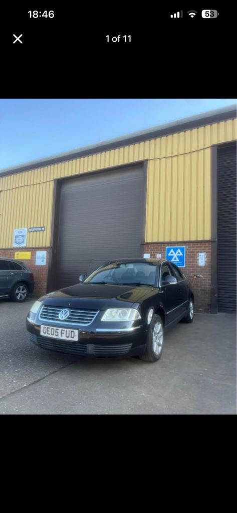 Volkswagen, PASSAT, Saloon, 2005, Manual, 1984 (cc), 4 doors