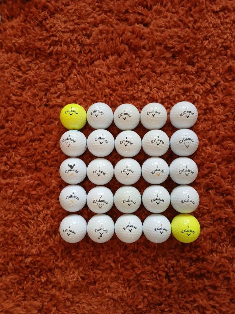 25 Callaway golf balls good condition Motherwell area.
