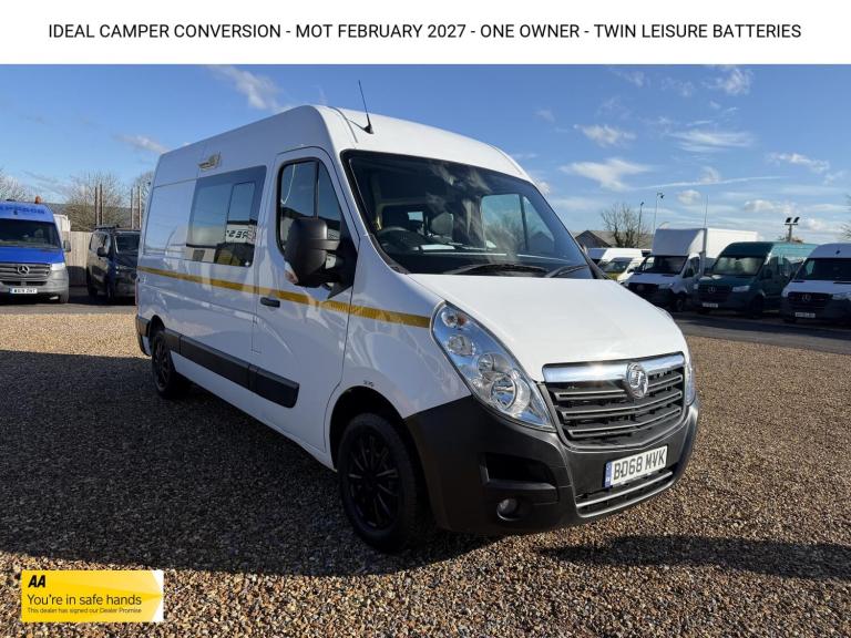 2019 Vauxhall Movano 2.3 CDTi 3500 Panel Van 5dr Diesel Manual FWD L2 H2 Euro 6 (130 ps) Panel Va...