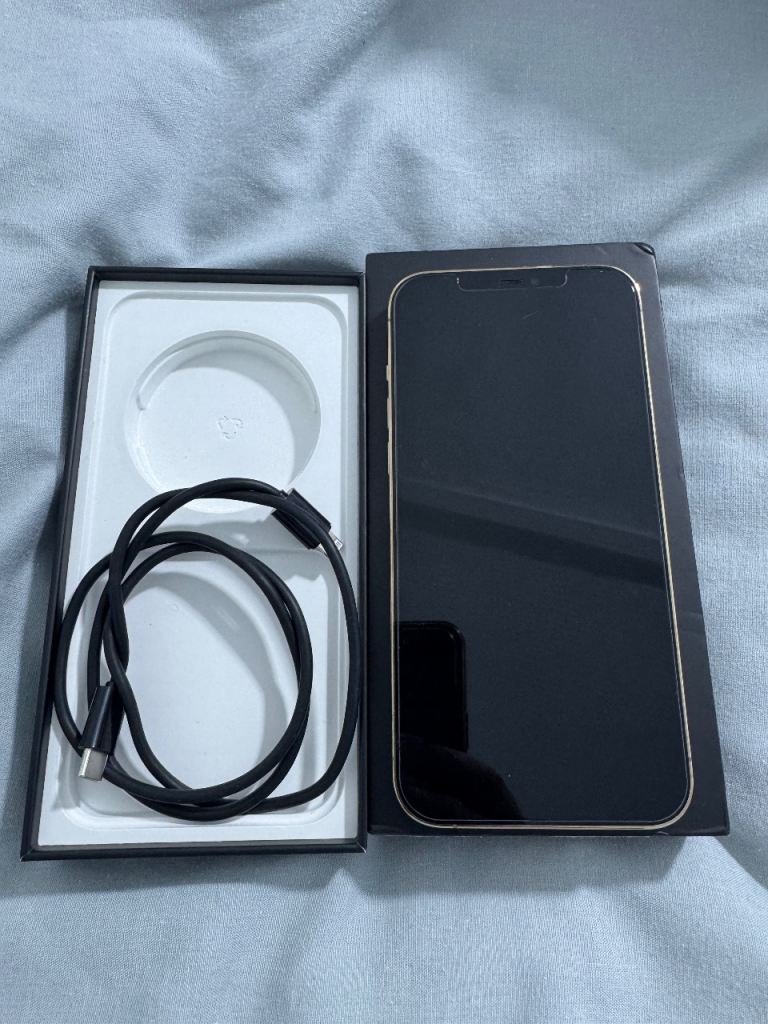 iPhone 12 Pro Max 128GB gold unlocked 