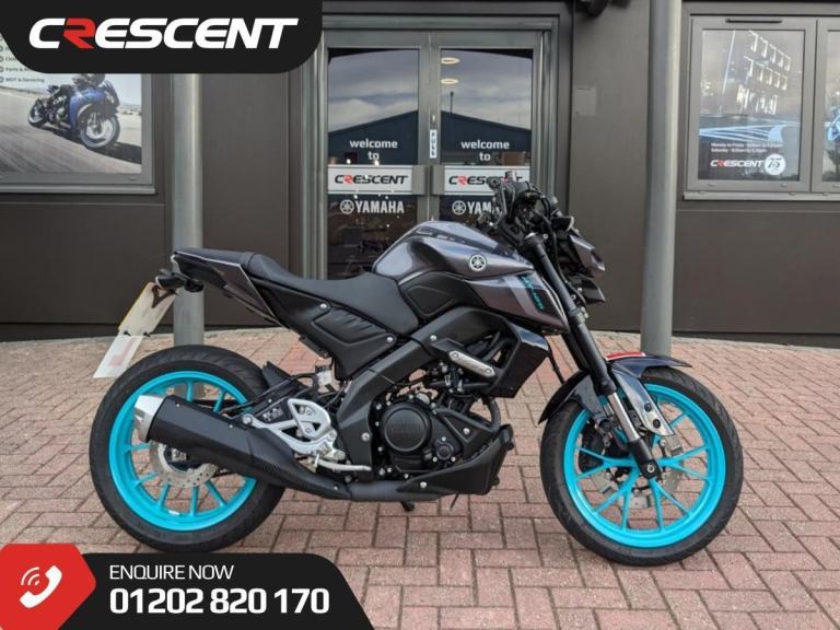 YAMAHA MT-125 2024 - 3 SERVICE ENTRIES- HEATED GRIPS- TAIL TIDY- BAR END MIRRORS