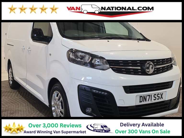 2022 Vauxhall Vivaro 1.5 TURBO D 2900 SPORTIVE L2 H1 100 BHP LWB NO VAT Panel Van Diesel Manual