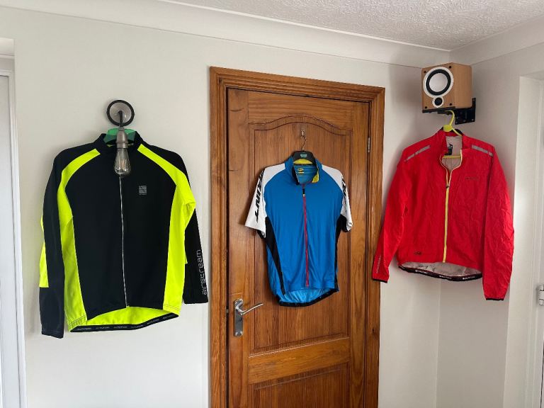 Used Cycling clothes, various items size Large - Job Lot