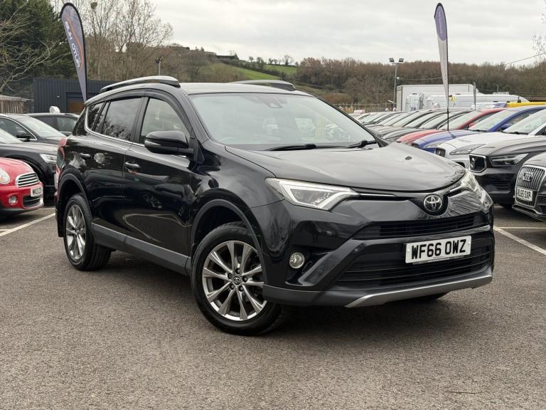 2016 TOYOTA RAV4 2.0 D-4D Excel ULEZ Diesel Manual 5 Door Black
