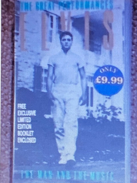Elvis VHS Tape 'The Man and the Music' *EX*