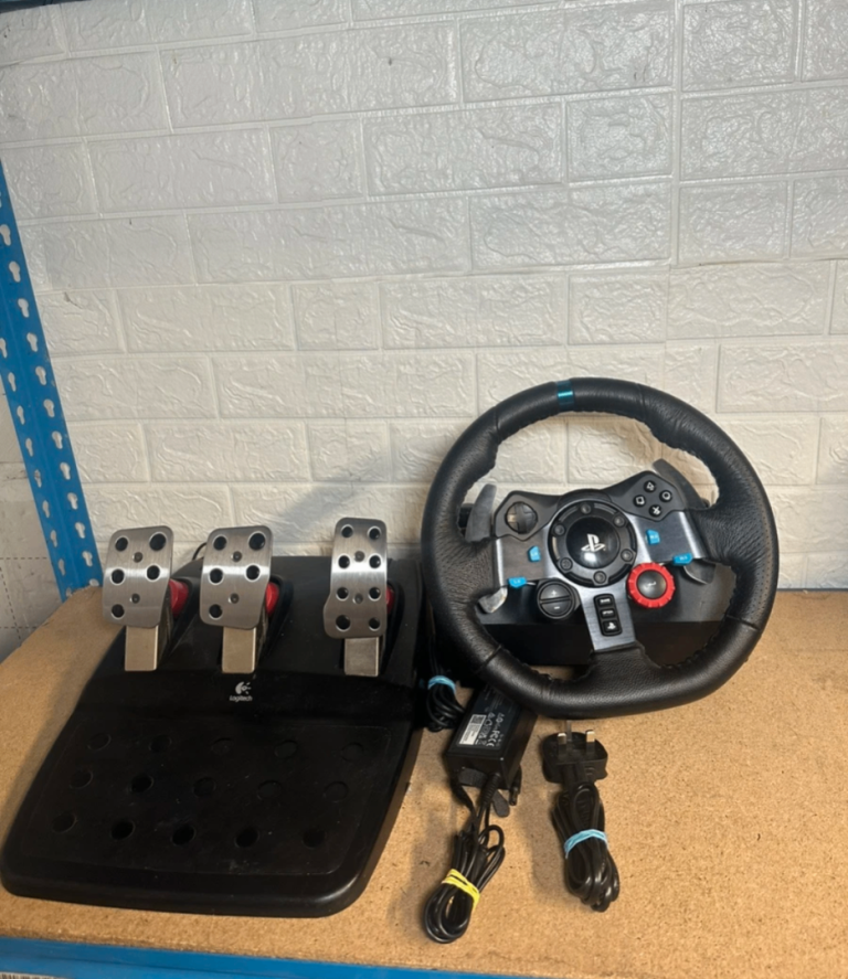 Logitech G29(upgraded) Driving Force Racing Wheel & Pedals for PS4/PS5