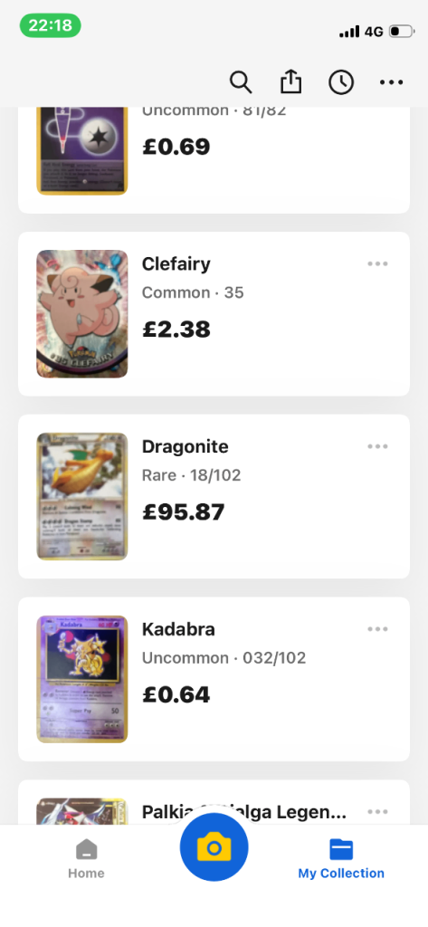 Old Pokemon cards