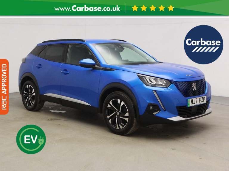 2021 Peugeot E-2008 50kWh Allure Premium SUV 5dr Electric Auto (136 ps) SUV ELECTRIC Automatic