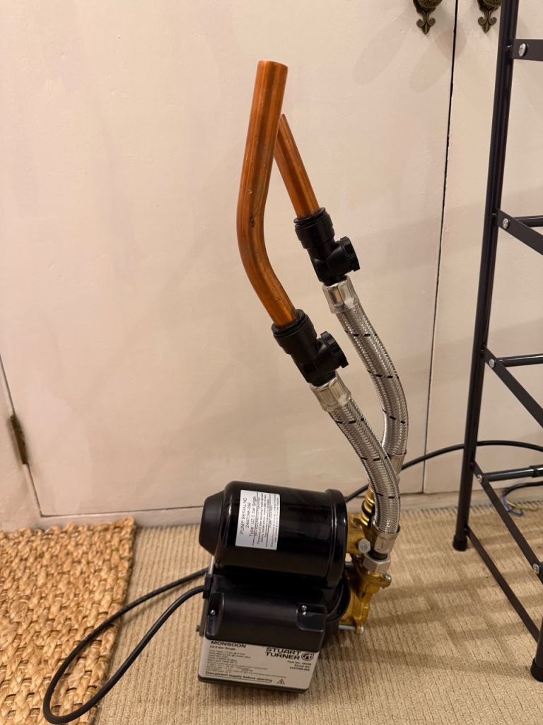 Stuart Turner Monsoon Universal U2.0 Bar Single Shower Pump (46498)