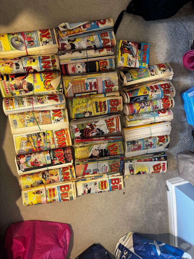 Assorted Beano and Dandy Comics