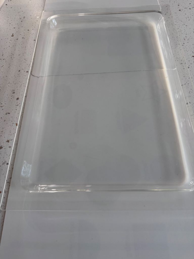 Neff integrated microwave glass tray