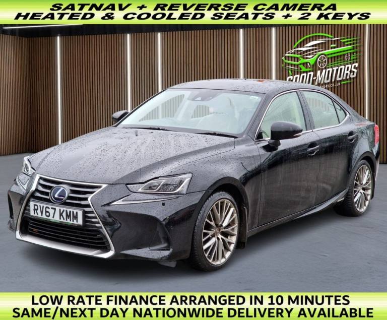 2017 67 LEXUS IS 2.5 300H PREMIER SALOON 4DR PETROL HYBRID E-CVT EURO 6 (S/S) (2