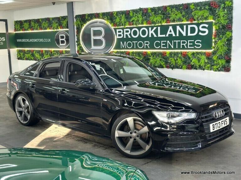 Audi A6 2.0 TDI S LINE BLACK EDITION [SAT NAV, LEATHER & BOSE SPEAKERS]