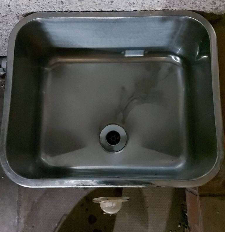 stainless steel butlers sink