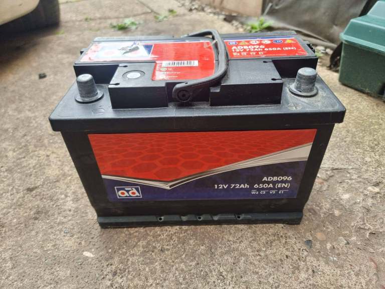 car battery fully working
