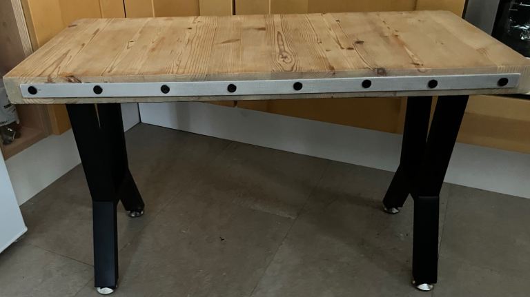 Industrial rustic style coffee table 
