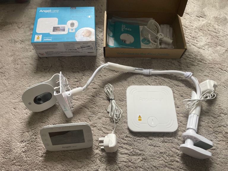 Angelcare AC327 Baby Monitor, Sound, video and movement 