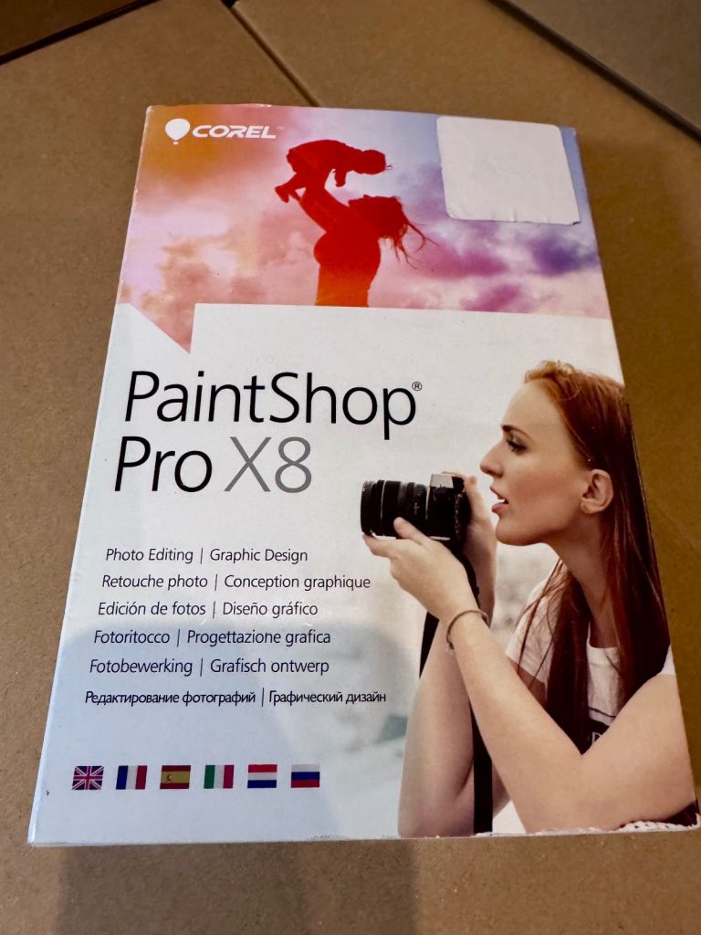 PaintShop Pro X8 photo editing, Graphic Design, windows compatible
