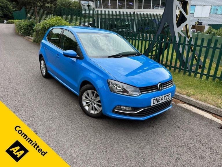 2014 64 VOLKSWAGEN POLO 1.0 BLUEMOTION TECH SE HATCHBACK 5DR PETROL MANUAL EURO